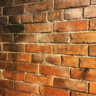 モルタル造形で店舗内アンティークレンガ造り 